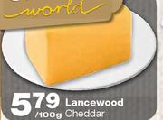 Lancewood Cheddar-100gm
