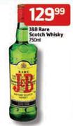J&B Rare Scotch Whisky-750ml