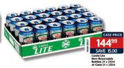 Castle Lite Non-Returnable Bottles-24x340ml Or Cans-24x330ml 