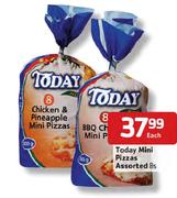 Today Mini Pizzas Assorted-8's Each