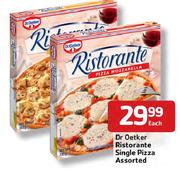 Dr Oetker Ristorante Single Pizza Assorted Each