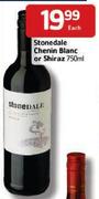 Stonedale  Chenin Blanc Or Shiraz-750ml Each