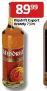 Klipdrift Export Brandy - 750ml Each