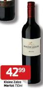 Kleine Zalze Merlot - 750ml Each