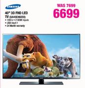 Samsung 40" 3D FHD LED TV(UA40EH6030)