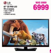 LG 47" 3D FHD LED TV(47LM4600)