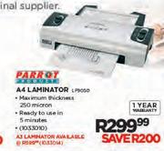 Parrot A4 laminator(LP9050)