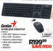 Genius Wireless Desktop(DT8000)