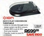 Xion Quick Play Conversion Turntable