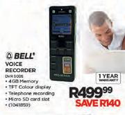 Bell Voice Recorder(DVR 5005)