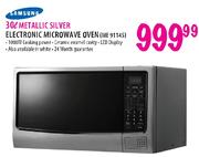 Samsung Metallic Silver Electronic Microwave Oven(ME9114S)-30Ltr.
