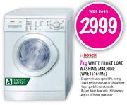 Bosch White Front Load Washing Machine(WAE16164ME)-7kg 