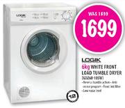 Logik White Front Load Tumble Dryer(GDZ60-10SW)-6kg