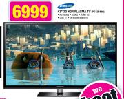 Samsung 43" 3D HDR Plasma TV-Each