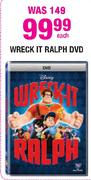 Wreck IT Ralph DVD Each