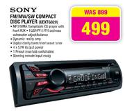 Sony FM/MW/SW Compact Disc Player(CEXTG320)