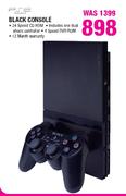 PS2 Black Console