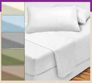 Pnp Flannel 100% Brushed Cotton Flat Sheets King-Each