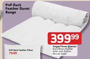 Pnp Duck Feather Duvet Range Super King - Each
