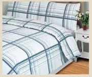 Pnp Flannel Elvari Cardiff Cover Set 100% Brushed Cotton Double - Each