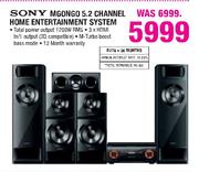Sony Mgongo 5.2 Chennel Home Entertainment System