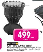 Terrace Leisure Duty Fire Basket-Each