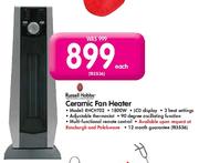 Russel Hobbs Ceramic Fan Heater-Each