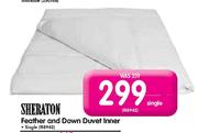 Sheraton Single Feather and Dawn Duvet Inner
