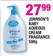 Johnson's Baby Aqueous Cream Fragrance-500g