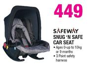 Safeway Snug 'N Safe Car Seat