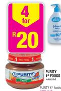 Purity 1st Foods Assorted-4's 
