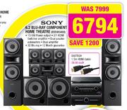 Sony 6.2 Blu-Ray Component Home Theatre(BDDW5400)