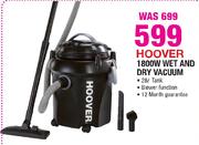 Hoover 1800W Wet and Dry Vacuum