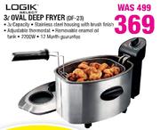 Logik 3Ltr Oval Deep Fryer (DF-23)