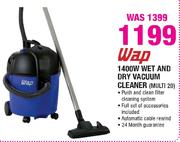 Wap 1400W Wet and Dry Vacuum Cleaner (Multi 20)