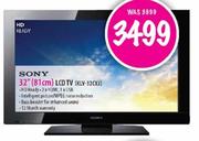 Sony 32" (81cm) LCD TV (KLV-32CX3)