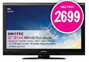 Sinotec 32" (81cm) HDR LCD TV (ST-32kc42H)