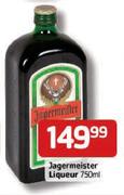 Jagermeister Liqueur-750ml