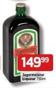 Jagermeister Liqueur-750ml