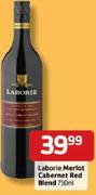Laborie Merlot Cabernet Red Blend-750ml