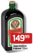 jagermeister Liquer-750ml-