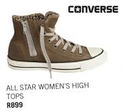 Converse All Star Women's High Tops-Per Pair