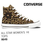 Converse All Star Women's Hi Tops-Per Pair
