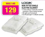 Logik Non Fitted Single Electric Blanket-Each