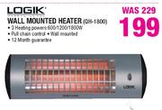 Logik Wall Mounted Heater(QH-1800)