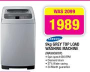 Samsung 9Kg Grey Top Load Washing Machine(WA90G9XIP)
