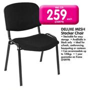 Deluxe Mesh Stacker Chair-Each