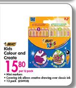 BIC Kids Colour And Create-Per 12 Pack