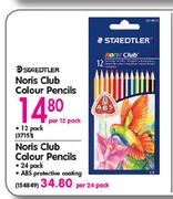 Staedtler Noris Club Colour Pencils-12 Per Pack