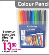 Staedtler Noris Club Fibre Tip Pens-Per 12 Pack